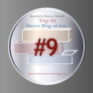 Readers' Choice Award: Voted #9 Top Dance Blog of 2011